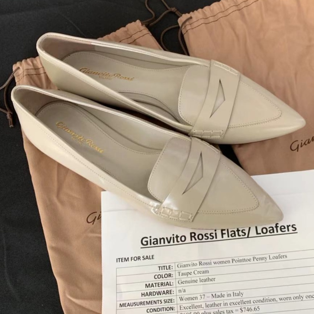 Gianvito Rossi Flats/ Loafers